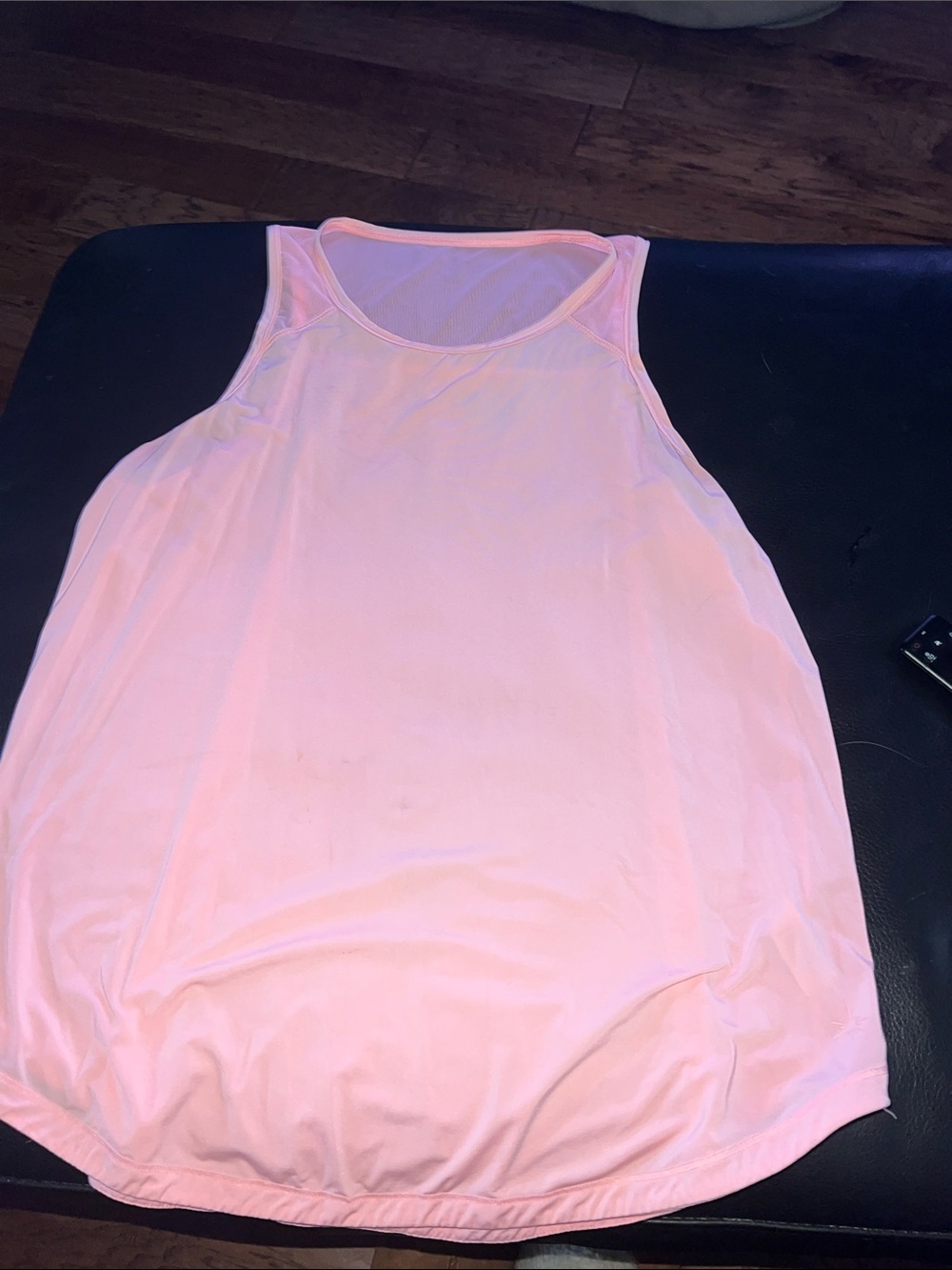 Breathable Light Pink Women's Athletic Tank Top